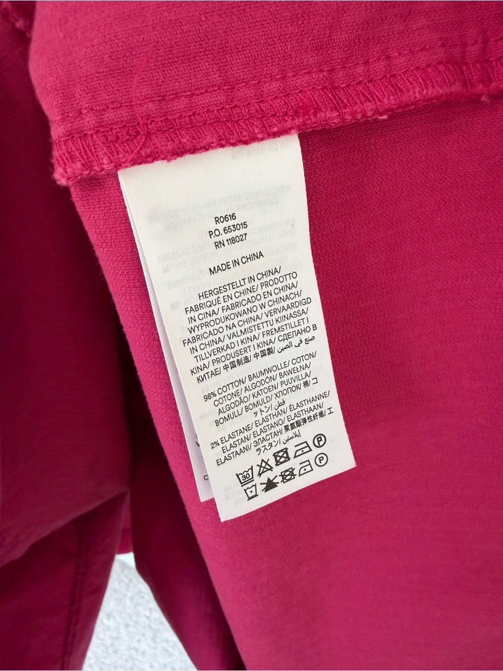 BODEN Petra Cord Midi Skirt-Cherry Jam R0616 - Picture 8 of 9